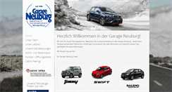 Desktop Screenshot of garageneuburg.ch